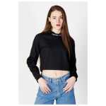 Calvin Klein Jeans Black Viscose Long Sleeve 5