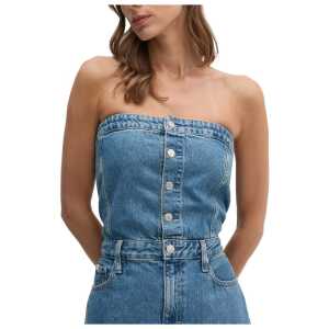 Calvin Klein Jeans Blue Cotton Long
