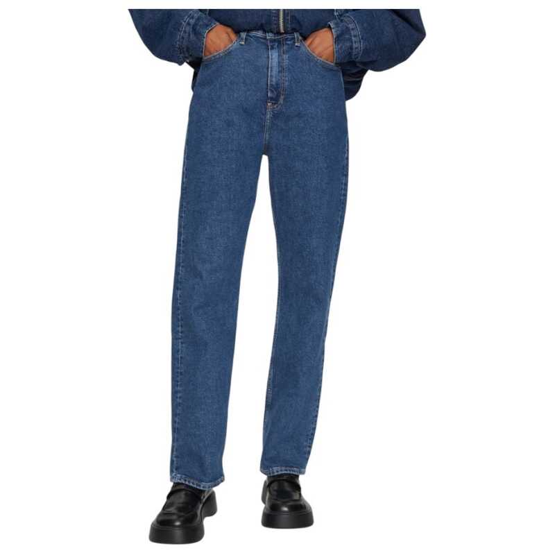 Calvin Klein Jeans Blue Cotton Mom Jean, theFeinheit