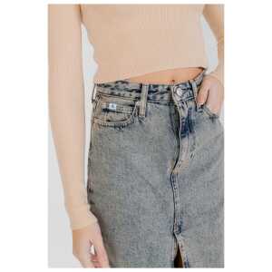 Calvin Klein Jeans Blue Cotton Skirt 6