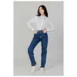 Calvin Klein Jeans Blue Cotton Slim Fit Jean 5