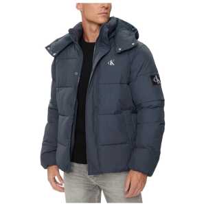 Calvin Klein Jeans Blue Polyamide Jackets Coat