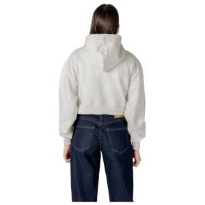 Calvin Klein Jeans Cream Cotton Hoody 2