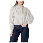 Calvin Klein Jeans Cream Cotton Hoody 5