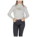 Calvin Klein Jeans Cream Cotton Sweater 5