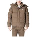 Calvin Klein Jeans Gray Polyamide Jackets Coat