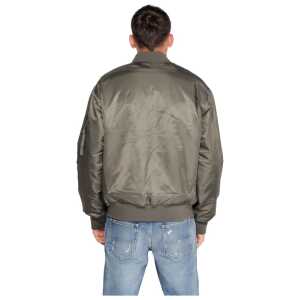 Calvin Klein Jeans Gray Polyamide Jackets Coat 7