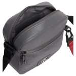 Calvin Klein Jeans Gray Recycled Polyester Messenger Bag 3