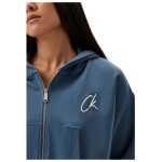 Calvin Klein Jeans Light Blue Cotton Hoody 3