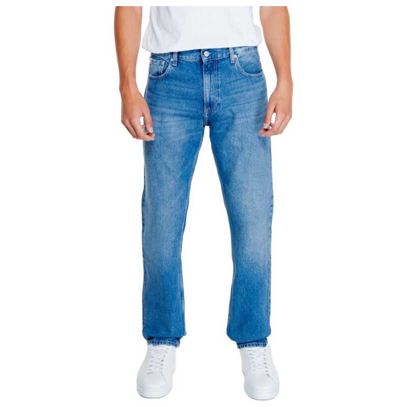 Calvin Klein Jeans Light Blue Cotton Relaxed Fit Jean, theFeinheit