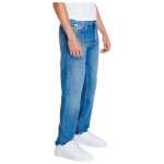 Calvin Klein Jeans Light Blue Cotton Relaxed Fit Jean 9