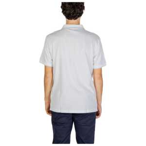 Calvin Klein Jeans White Cotton Polo Shirt 2