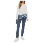 Calvin Klein Jeans White Cotton T Shirt 2