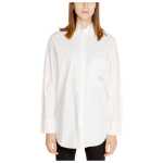 Calvin Klein Jeans White Recycled Cotton Shirt