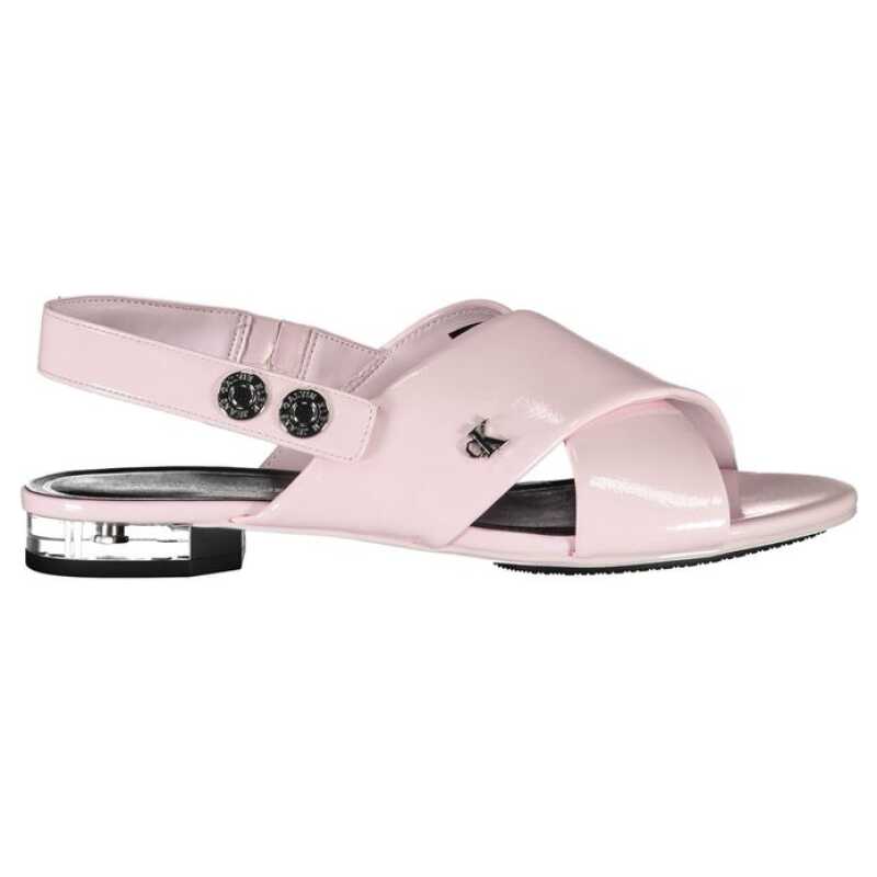 Calvin Klein Pink Polyethylene Women Sandal, theFeinheit