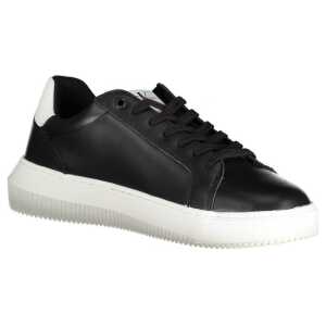 Calvin Klein Sleek Black Lace Up Sports Sneakers 2