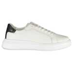 Calvin Klein Sleek White Sneakers With Contrast Accents
