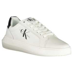 Calvin Klein Sophisticated White Lace Up Sneakers 2