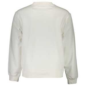 Calvin Klein White Cotton Men Sweater