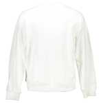 Calvin Klein White Cotton Unisex Sweatshirt 3