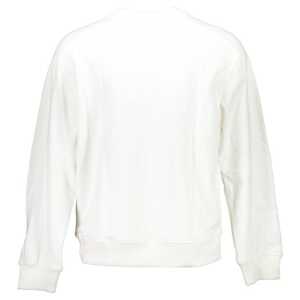 Calvin Klein White Cotton Unisex Sweatshirt 3