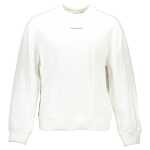Calvin Klein White Cotton Unisex Sweatshirt 4