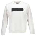 Calvin Klein White Cotton Unisex Sweatshirt 5