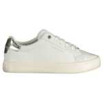 Calvin Klein White Leather Women Sneaker 6