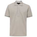 Canali Gray Cotton Polo Shirt 4