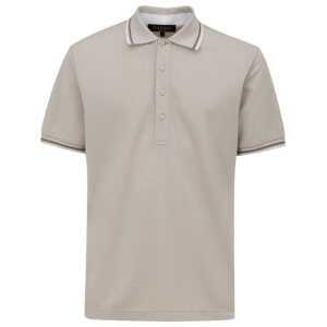Canali Gray Cotton Polo Shirt 4
