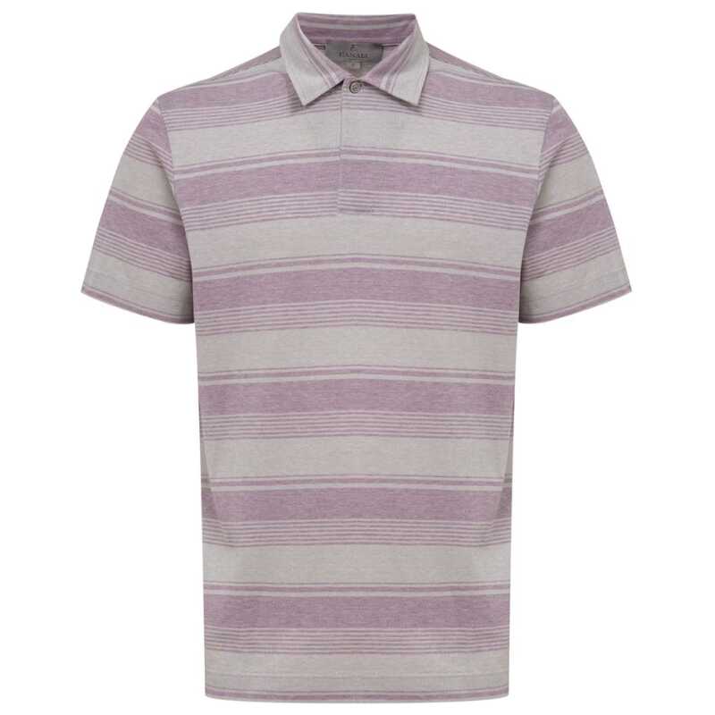 Canali Gray Cotton Polo Shirt, theFeinheit