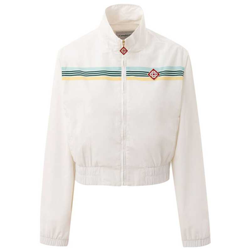 Casablanca White Polyester Sweatshirt, theFeinheit