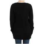 Cavalli Alluring Black Knitted Crew Neck Sweater 2