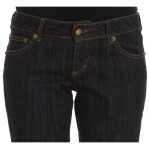 Cavalli Chic Blue Straight Fit Designer Jeans 4