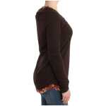 Cavalli Chic Crewneck Silk Applique Sweater 3