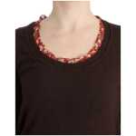 Cavalli Chic Crewneck Silk Applique Sweater 4