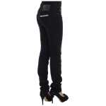 Cavalli Chic Slim Skinny Black Jeans 3