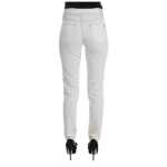 Cavalli Chic White Slim Fit Denim 2