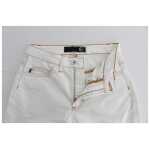 Cavalli Chic White Slim Fit Denim 4
