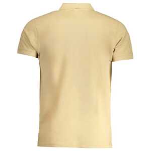 Cavalli Class Beige Cotton Polo Shirt 2