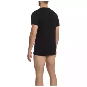Cavalli Class Black Cotton Men T Shirt 3