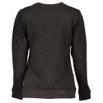 Cavalli Class Black Cotton Sweater
