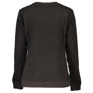 Cavalli Class Black Cotton Sweater 4