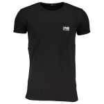 Cavalli Class Black Cotton T Shirt 2