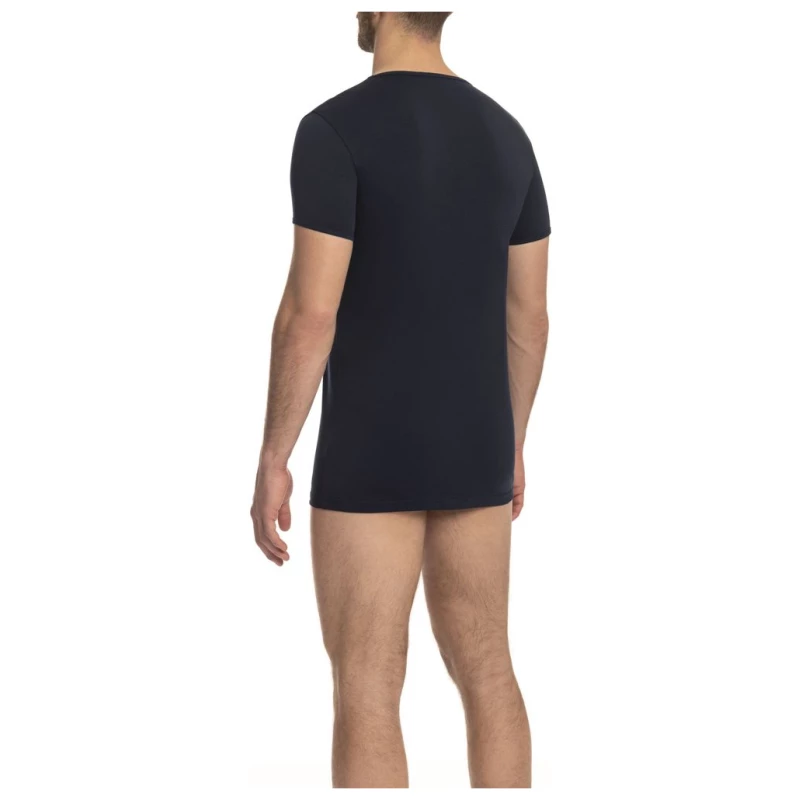Cavalli Class Blue Cotton Men T-Shirt, theFeinheit