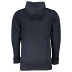 Cavalli Class Blue Cotton Mens Sweater