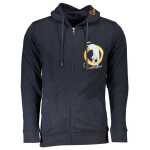Cavalli Class Blue Cotton Mens Sweater 2