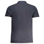 Cavalli Class Blue Cotton Polo Shirt 6