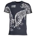 Cavalli Class Blue Cotton T Shirt 10