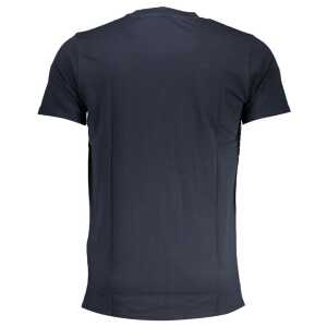 Cavalli Class Blue Cotton T Shirt 11